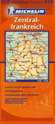 Zentralfrankreich: 1:300000