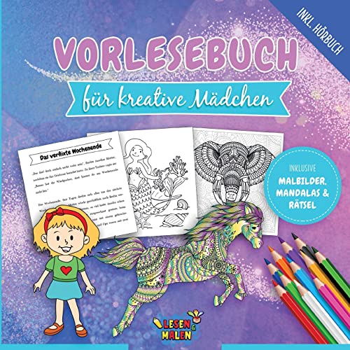 Vorlesebuch für kreative Mädchen: Unvergleichliches Geschichtenbuch für Mädchen zum Vorlesen und Selberlesen inkl. Ausmalbilder und Rätsel Vorlesebuch für kreative Mädchen: Unvergleichliches Geschichtenbuch für Mädchen zum Vorlesen und Selberlesen inkl. Ausmalbilder und Rätsel von tredition