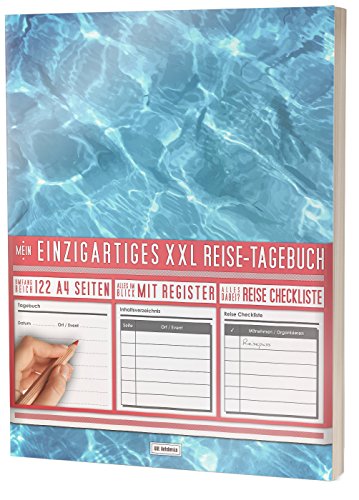 Mein Einzigartiges XXL Reisetagebuch: 122 Seiten, Register, Kontakte / Neue Auflage mit Reise Checkliste / PR401 „Swimmingpool“ / DIN A4 Soft Cover Mein Einzigartiges XXL Reisetagebuch: 122 Seiten, Register, Kontakte / Neue Auflage mit Reise Checkliste / PR401 „Swimmingpool“ / DIN A4 Soft Cover von CREATESPACE