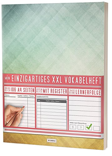 Mein Einzigartiges XXL Vokabelheft: 100+ Seiten, 2 Spalten, Register / Lernerfolge auf jeder Seite zum Abhaken / PR101 "Dreiecke" / DIN A4 Softcover Mein Einzigartiges XXL Vokabelheft: 100+ Seiten, 2 Spalten, Register / Lernerfolge auf jeder Seite zum Abhaken / PR101 "Dreiecke" / DIN A4 Softcover von CREATESPACE