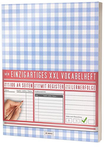Mein Einzigartiges XXL Vokabelheft: 100+ Seiten, 2 Spalten, Register / Lernerfolge auf jeder Seite zum Abhaken / PR301 "Picknick" / DIN A4 Soft Cover Mein Einzigartiges XXL Vokabelheft: 100+ Seiten, 2 Spalten, Register / Lernerfolge auf jeder Seite zum Abhaken / PR301 "Picknick" / DIN A4 Soft Cover von CREATESPACE