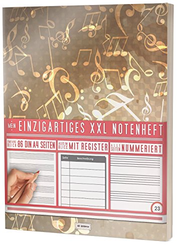 Mein Notenheft / 86 Seiten, 44 Blätter, 12 Systeme / Mit Register und Seitenzahlen / PR301 „Grunge Wall“ / DIN A4 Soft Cover Mein Notenheft / 86 Seiten, 44 Blätter, 12 Systeme / Mit Register und Seitenzahlen / PR301 „Grunge Wall“ / DIN A4 Soft Cover