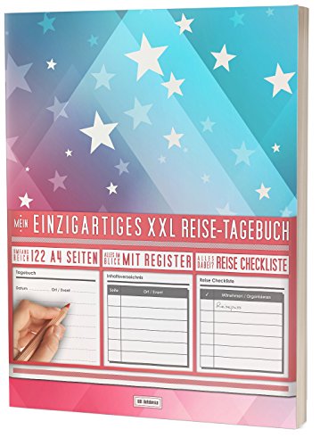 Mein Reisetagebuch • 122 Seiten, Register, Kontakte / Neue Auflage mit Reise Checkliste / PR401 „American Style“ / DIN A4 Soft Cover Mein Reisetagebuch • 122 Seiten, Register, Kontakte / Neue Auflage mit Reise Checkliste / PR401 „American Style“ / DIN A4 Soft Cover von CREATESPACE