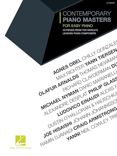 Contemporary Piano Masters for Easy Piano. Easy Piano.: 2nd Edition Contemporary Piano Masters for Easy Piano. Easy Piano.: 2nd Edition von Hal Leonard