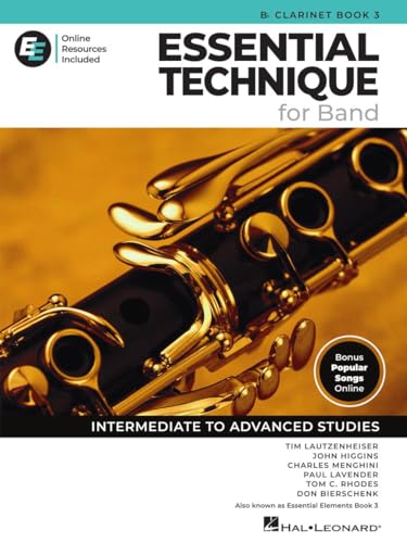 Essential Elements for Band - Bb Clarinet Book 3 With Eei (3) Essential Elements for Band - Bb Clarinet Book 3 With Eei (3) von Hal Leonard Publishing Corporation