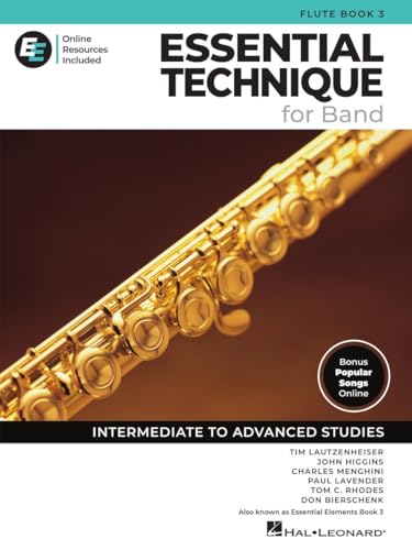 Essential Elements for Band - Flute Book 3 With Eei (3) von Hal Leonard Publishing Corporation
