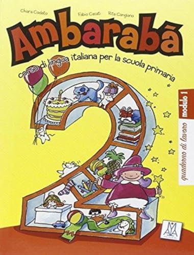 Ambaraba 2 - Pack - Quaderno di lavoro (3 libro): Quaderno di lavoro 2 (Italiano per bambini)