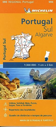Michelin Portugal Süd: Map (MICHELIN Regionalkarten)