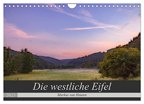 Die westliche Eifel (Wandkalender 2023 DIN A4 quer): 12 stimmungsvolle Momentaufnahmen aus der westlichen Eifel. (Monatskalender, 14 Seiten ) (CALVENDO Orte)