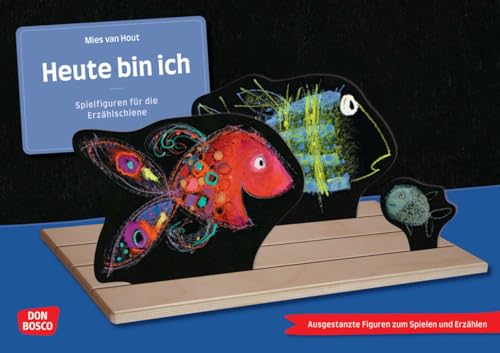 Heute bin ich. Erzählschienen-Figurenset: Ausgestanzte Spielfiguren und Skript. Sprachförderung in Kindergarten und Grundschule. Fröhlich bis zornig: ... die Erzählschiene: Bilderbuch-Geschichten) von Don Bosco Medien