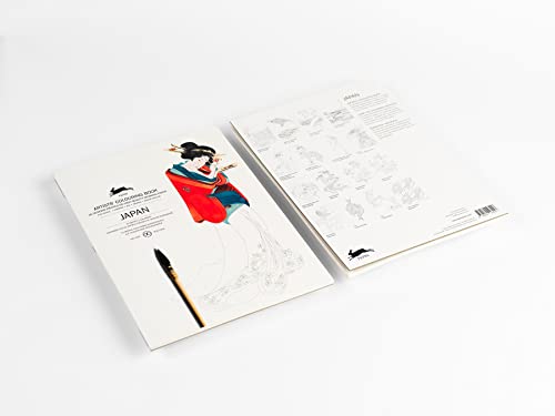 Japan: Artists' Colouring Book von Pepin Press