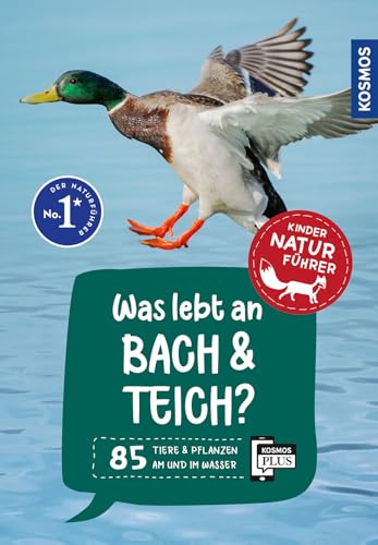 Was lebt an Bach und Teich? Kindernaturführer: 85 Tiere und Pflanzen am Wasser kennenlernen - für Kinder ab 8 Jahre Was lebt an Bach und Teich? Kindernaturführer: 85 Tiere und Pflanzen am Wasser kennenlernen - für Kinder ab 8 Jahre