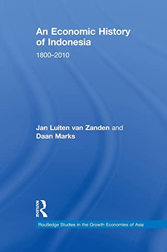 An Economic History of Indonesia: 1800-2010 (Routledge Studies in the Growth Economies of Asia, Band 109)