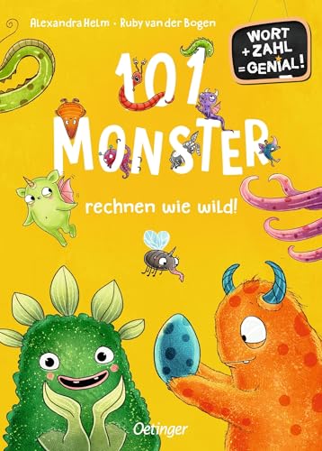 101 Monster rechnen wie wild!: Wort + Zahl = genial! Level 1. Spielerisch Lesen und Rechnen lernen für Kinder ab 6 Jahren 101 Monster rechnen wie wild!: Wort + Zahl = genial! Level 1. Spielerisch Lesen und Rechnen lernen für Kinder ab 6 Jahren