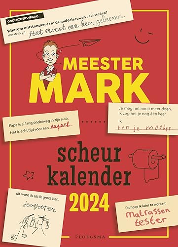 2024 (Meester Mark Scheurkalender) von Ploegsma