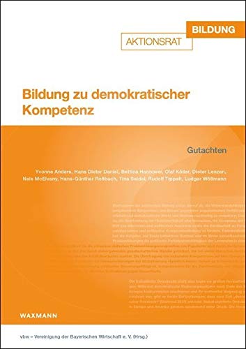 Bildung zu demokratischer Kompetenz: Gutachten