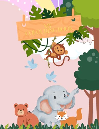 Animal colouring book von Independently published