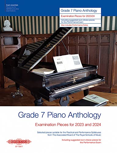 Grade 7: Piano Anthology - Examination Pieces for 2023 and 2024- (Performance Notes by Norman Beedie): Sammelband für Klavier von EDITION PETERS