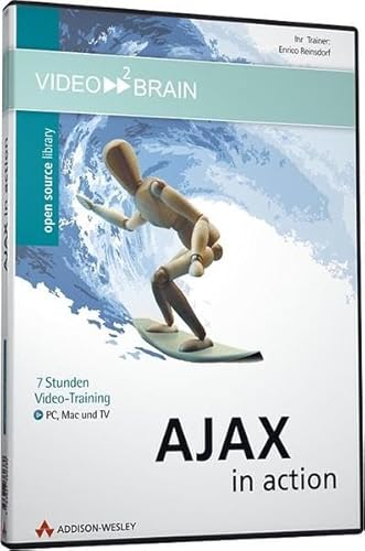 AJAX in action-Videotraining - Der Master Class-Kurs mit 7 Stunden Videotraining. (AW Videotraining Grafik/Fotografie) von Pearson Education