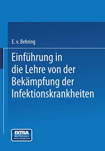Einführung in die Lehre von der Bekämpfung der Infektionskrankheiten: Mit online files/update