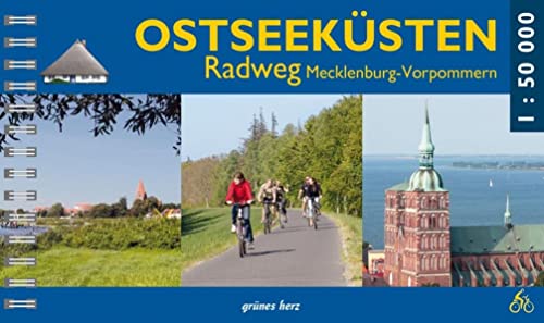 Ostseeküsten-Radweg Mecklenburg-Vorpommern (Radfernwege) von Verlag grünes Herz