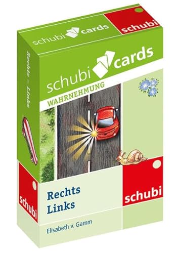 Schubicards: Rechts - Links (Schubicards Wahrnehmung) von Schubi