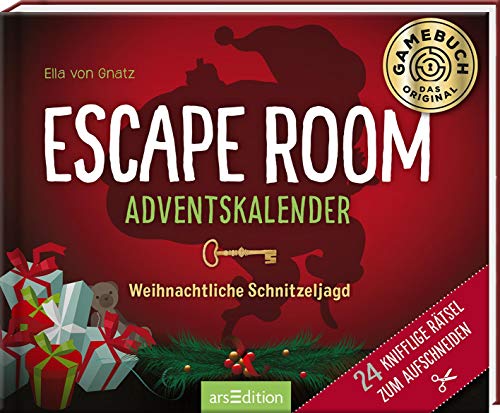 Escape Room Adventskalender. Weihnachtliche Schnitzeljagd: 24 knifflige Rätsel zum Aufschneiden | Ein Escape-Abenteuer im Schnee von Ars Edition