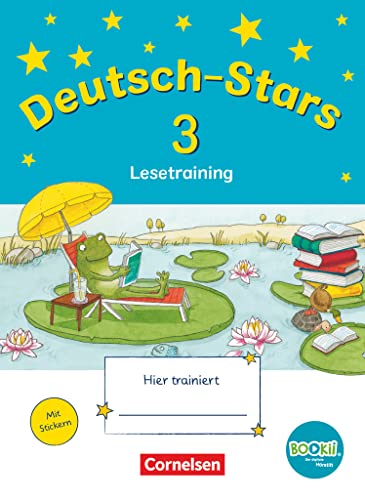 Deutsch-Stars - BOOKii-Ausgabe - 3. Schuljahr: Lesetraining - Übungsheft - Mit Lösungen Deutsch-Stars - BOOKii-Ausgabe - 3. Schuljahr: Lesetraining - Übungsheft - Mit Lösungen
