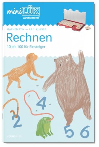 miniLÜK: 1. Klasse - Mathematik Rechnen 10-100 (miniLÜK-Übungshefte: Mathematik) von Westermann Lernwelten