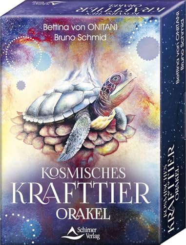 Kosmisches Krafttier-Orakel: - Set mit Buch und 44 Karten