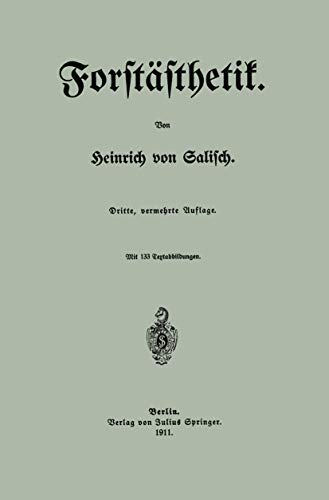 Forstästhetik von Springer