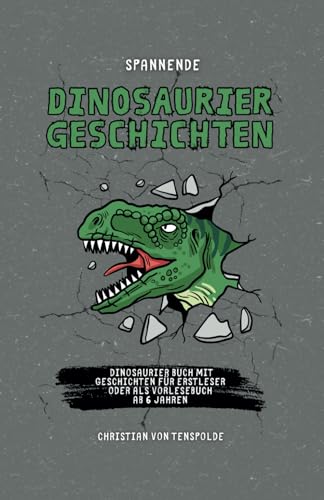 Spannende Dinosauriergeschichten - Dinogeschichten - das Dinosaurier Buch mit verschiedenen Geschichten für Erstleser oder als Vorlesebuch ab 6 Jahren