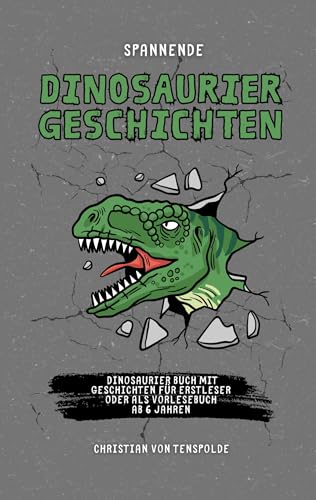 Spannende Dinosauriergeschichten: Dinogeschichten das Dinosaurier Buch mit verschiedenen Geschichten für Erstleser oder als Vorlesebuch ab 6 Jahren von Book on Demand