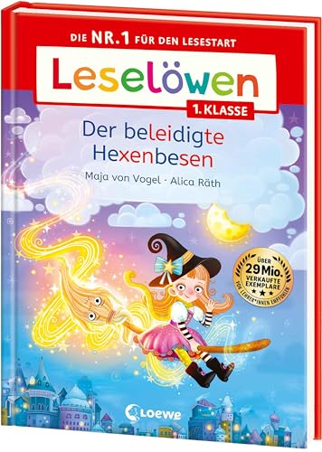 Leselöwen 1. Klasse - Der beleidigte Hexenbesen: Die Nr. 1 für den Lesestart - Mit Leselernschrift ABeZeh - Erstlesebuch für Kinder ab 6 Jahren Leselöwen 1. Klasse - Der beleidigte Hexenbesen: Die Nr. 1 für den Lesestart - Mit Leselernschrift ABeZeh - Erstlesebuch für Kinder ab 6 Jahren von LOEWE