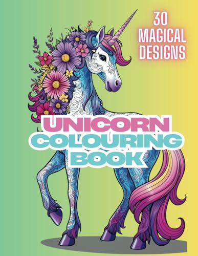 Unicorn Colouring Book (Colouring books) von Independently published