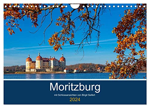 Moritzburg mit Schlossansichten (Wandkalender 2024 DIN A4 quer), CALVENDO Monatskalender von CALVENDO