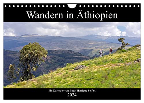 Wandern in Äthiopien (Wandkalender 2024 DIN A4 quer), CALVENDO Monatskalender von CALVENDO
