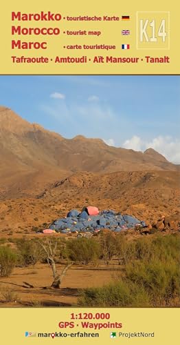 K14: Tafraoute - Amtoudi - Aït Mansour - Tanalt 1:120.000 + GPS-Waypoints: Marokko Touristische Karte K14: Tafraoute - Amtoudi - Aït Mansour - Tanalt 1:120.000 + GPS-Waypoints: Marokko Touristische Karte