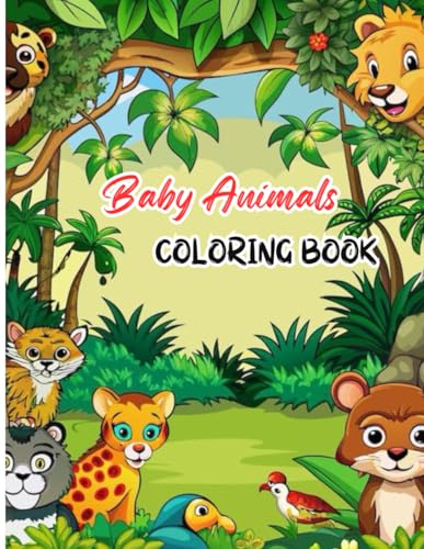 "Adorable Animals Coloring Book for Kids & Adults – Fun and Relaxing Cute Animal Designs to Color" von Independently published