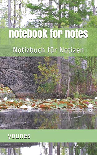 notebook for notes: Notizbuch für Notizen